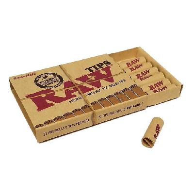 Filtros Boquillas Raw Pre - Rolled Tips