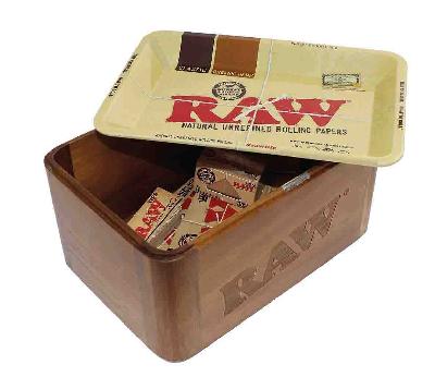 Raw Caja Madera Mini + Tapa