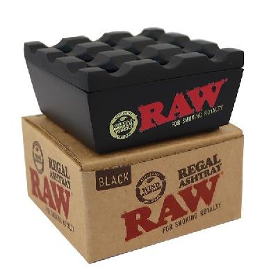 Raw Cenicero Metalico Regal Negro