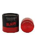 Raw Grinder X Hammercraft Rojo 55mm 4 Partes