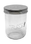 Raw Mason Jar Bote De Cristal Grande 16 Oz ( 473 Ml )