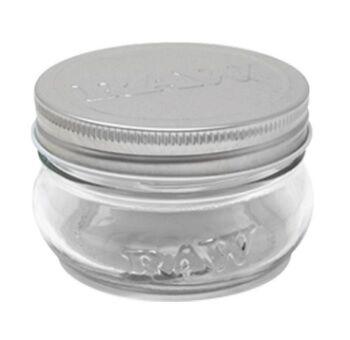 Raw Mason Jar Bote De Cristal Pequeño 6 Oz ( 177 Ml )