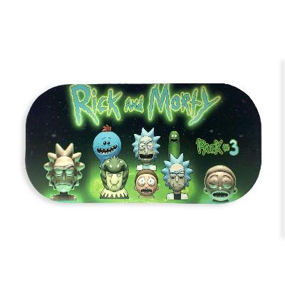 Tapa Imantada Para Bandejas Mini De Rick Y Morty