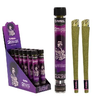 Terpene Infused Herbal Blunt Cones Purple Haze